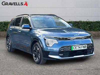 Used 2024 Kia NIRO 64.8kWh 4 SUV 5dr Electric Auto (201 bhp) MINERAL BLUE at Gravells
