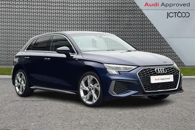 2023 AUDI A3 1.5 TFSI 35 S line Sportback 5dr Petrol Manual Euro 6 (s/s) (150 ps) at JCT600