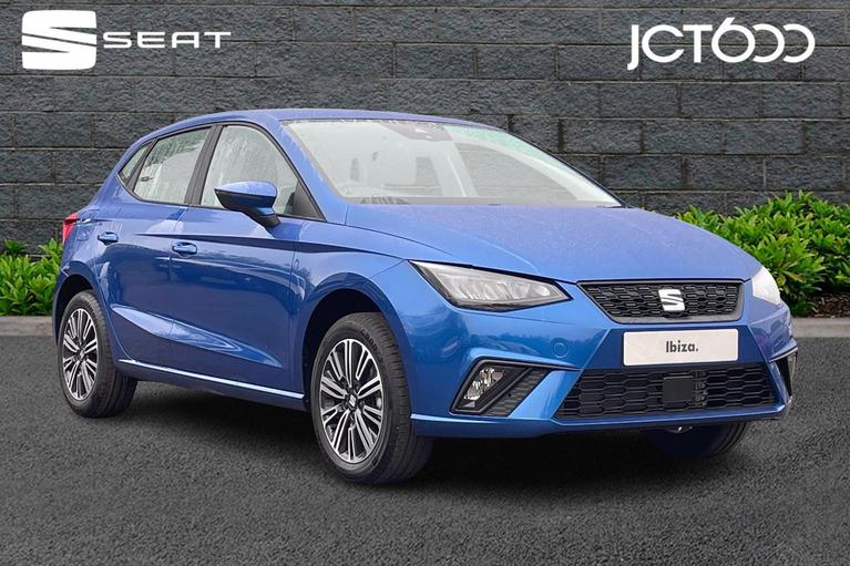 Used ~ SEAT Ibiza HAT 1.0 TSI 95ps SE Tech Sapphire Blue at JCT600