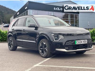Used 2024 Kia NIRO 64.8kWh 4 SUV 5dr Electric Auto (201 bhp) midnight black at Gravells