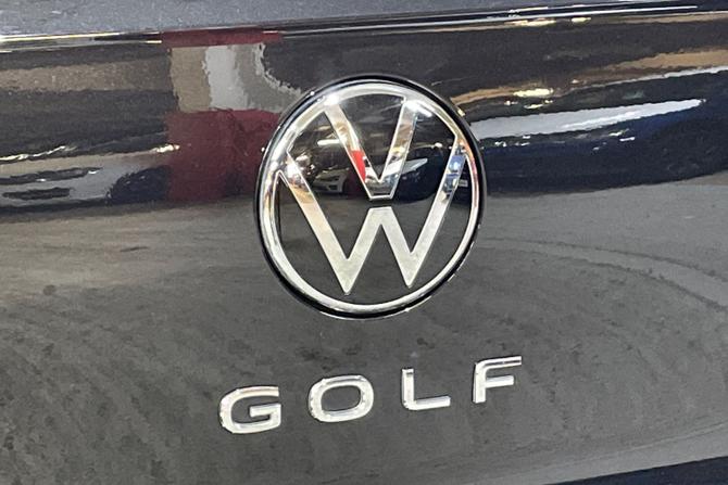 Logo VW Noir Facelift Golf 6 / 7 / 8 ACC