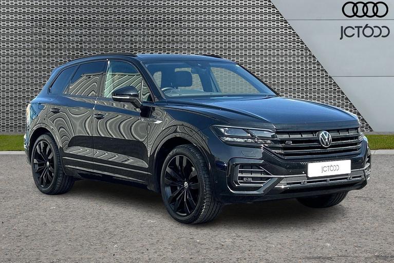 Used 2023 Volkswagen Touareg 3.0 TDI V6 Black Edition SUV 5dr Diesel Tiptronic 4Motion Euro 6 (s/s) (286 ps) Black at JCT600