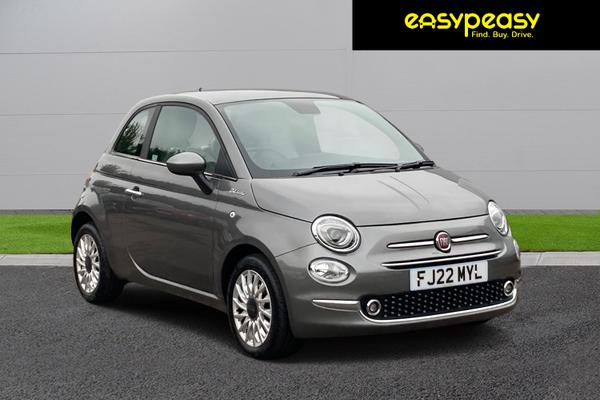 Used 2022 Fiat 500 1.0 Mild Hybrid Dolcevita [Part Leather] 3dr Grey at easypeasy