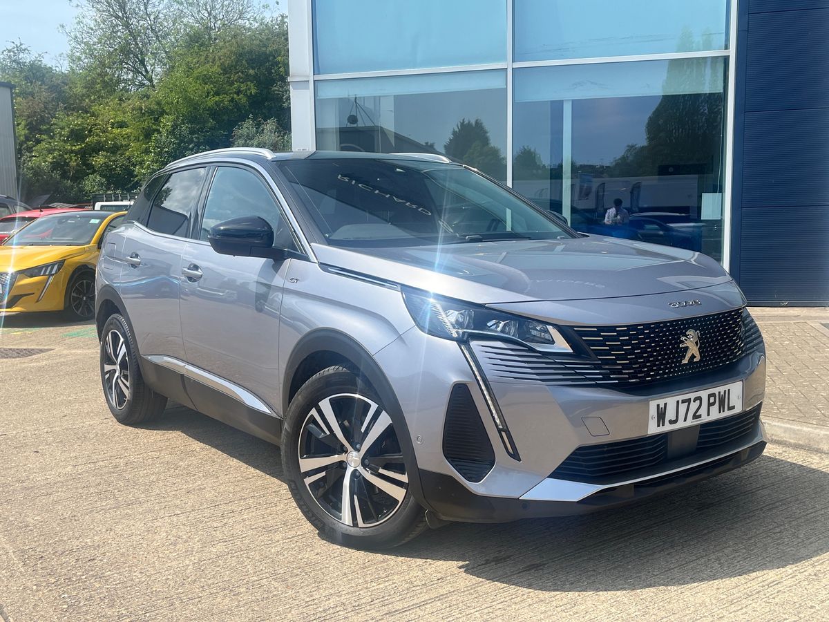 PEUGEOT 3008 1.2 PURETECH GT EAT EURO 6 S S 5DR 18,599 MILES PETROL...