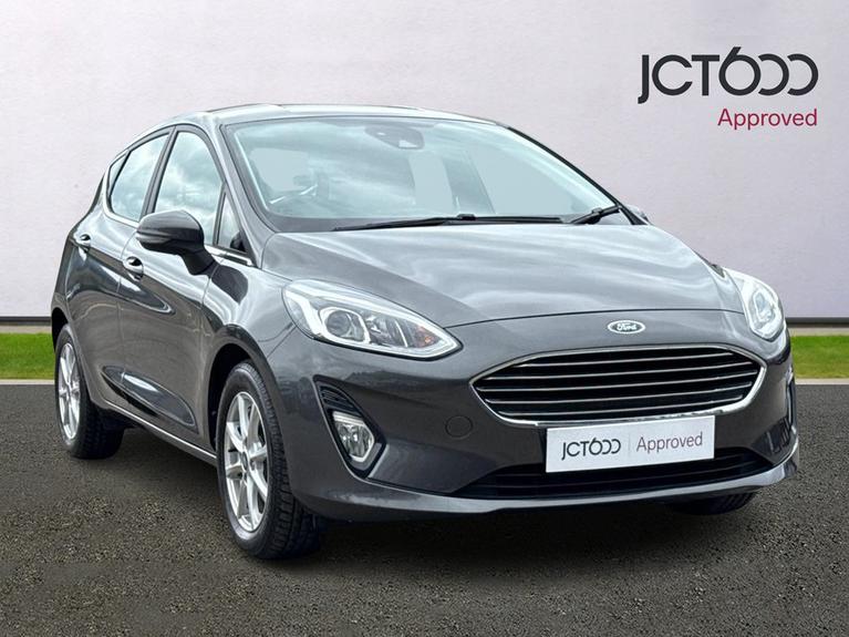 Used 2018 FORD Fiesta 1.0T EcoBoost Zetec Hatchback 5dr Petrol Manual Euro 6 (s/s) (100 ps) Grey at JCT600