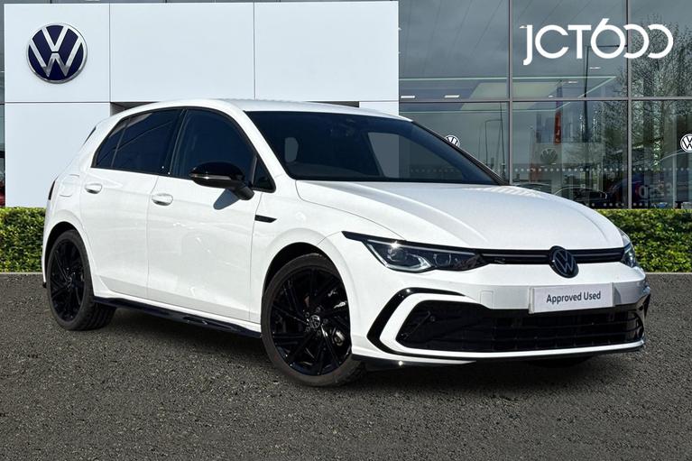 Used 2024 Volkswagen Golf 1.5 eTSI MHEV Black Edition Hatchback 5dr Petrol Hybrid DSG Euro 6 (s/s) (150 ps) White at JCT600