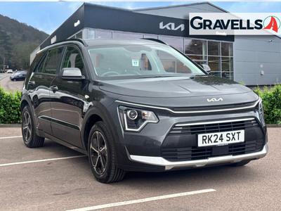 Used 2024 Kia NIRO 1.6h GDi 2 SUV 5dr Petrol Hybrid DCT Euro 6 (s/s) (139 bhp) Grey at Gravells