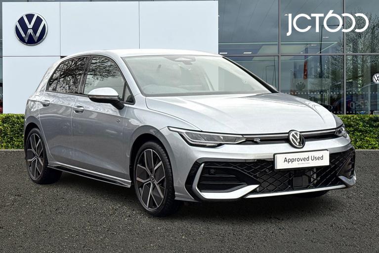 Used 2026 Volkswagen Golf 1.5 eTSI MHEV R-Line Hatchback 5dr Petrol Hybrid DSG Euro 6 (s/s) (150 ps) Silver at JCT600