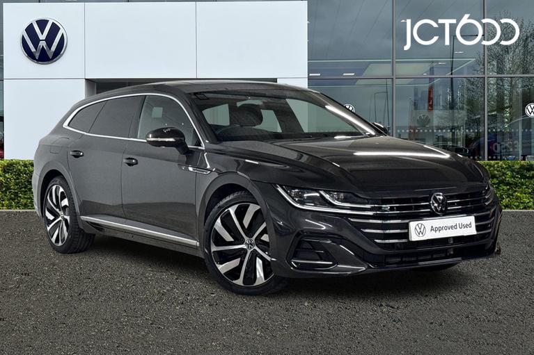 Used 2025 VOLKSWAGEN Arteon R-Line 2.0 TDI 200PS 7-speed DSG 4Motion 5 Door Manganeese Grey at JCT600