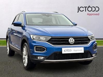 2018 VOLKSWAGEN T-Roc 1.5 TSI EVO SEL SUV 5dr Petrol Manual Euro 6 (s/s) (150 ps) at JCT600