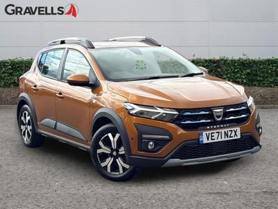 Used 2022 Dacia SANDERO 1.0 TCe Prestige Hatchback 5dr Petrol CVT Euro 6 (s/s) (90 ps) Orange at Gravells