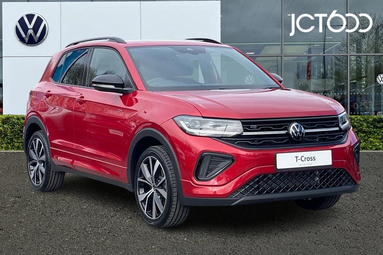 Used ~ Volkswagen T-Cross T-Cross Black Edition 1.0 TSI Kings Red Premium Metallic at JCT600