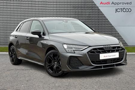 2025 AUDI A3 1.5 TFSIe 40 Black Edition Sportback 5dr Petrol Plug-in Hybrid S Tronic Euro 6 (s/s) 17.9kWh (204 ps) Price: photo