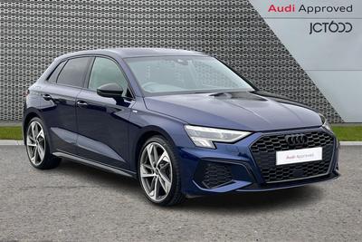 2024 Audi A3 1.5 TFSI 35 Black Edition Sportback 5dr Petrol S Tronic Euro 6 (s/s) (150 ps) at JCT600