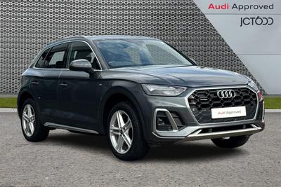 2023 AUDI Q5 2.0 TDI 40 S line SUV 5dr Diesel S Tronic quattro Euro 6 (s/s) (204 ps) at JCT600