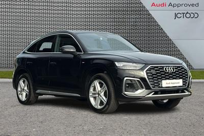 2024 AUDI Q5 2.0 TDI 40 S line Sportback 5dr Diesel S Tronic quattro Euro 6 (s/s) (204 ps) at JCT600