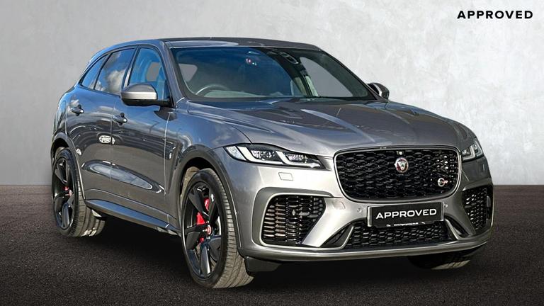 Used 2022 Jaguar F-PACE P550 SVR SWB Eiger Grey at Roger Young