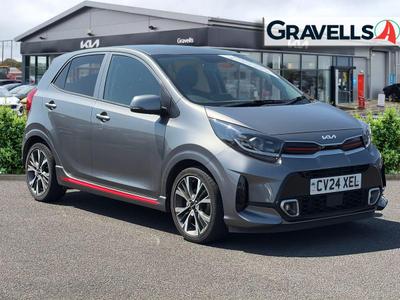Used 2024 Kia PICANTO 1.0 DPi GT-Line Hatchback 5dr Petrol Manual Euro 6 (s/s) (66 bhp) ASTRO GREY at Gravells