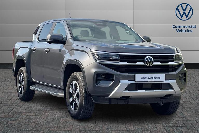 Used 2023 VOLKSWAGEN Amarok 2.0 TDI Style Pickup Double Cab 4dr Diesel Auto 4Motion Euro 6 (s/s) (205 ps) Dark Grey at JCT600