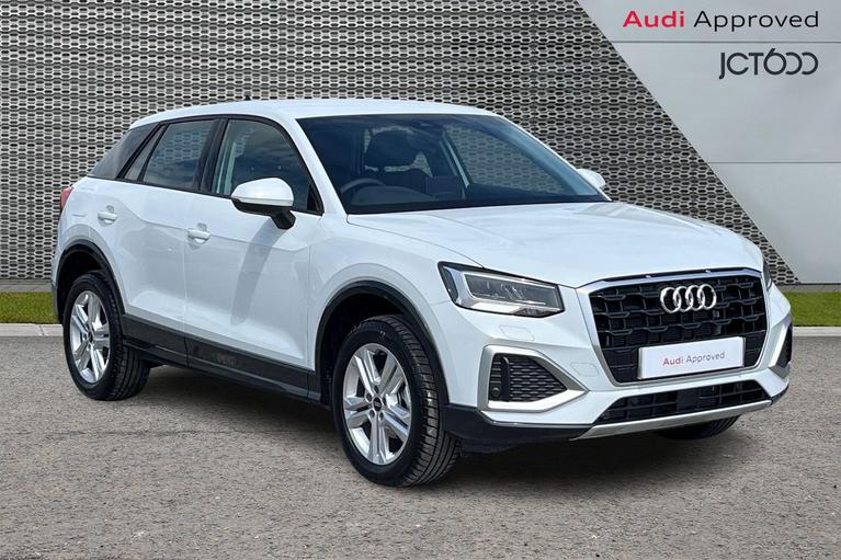 Used 2026 AUDI Q2 1.5 TFSI CoD 35 Sport SUV 5dr Petrol S Tronic Euro 6 (s/s) (150 ps) Glacier White Metallic at JCT600