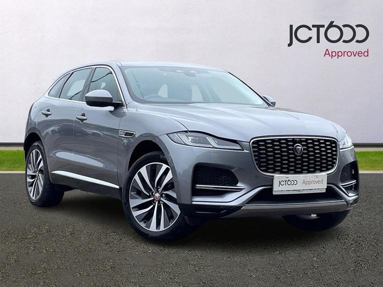 Used 2021 JAGUAR F-Pace 3.0 D300 MHEV HSE SUV 5dr Diesel Auto AWD Euro 6 (s/s) (300 ps) Grey at JCT600