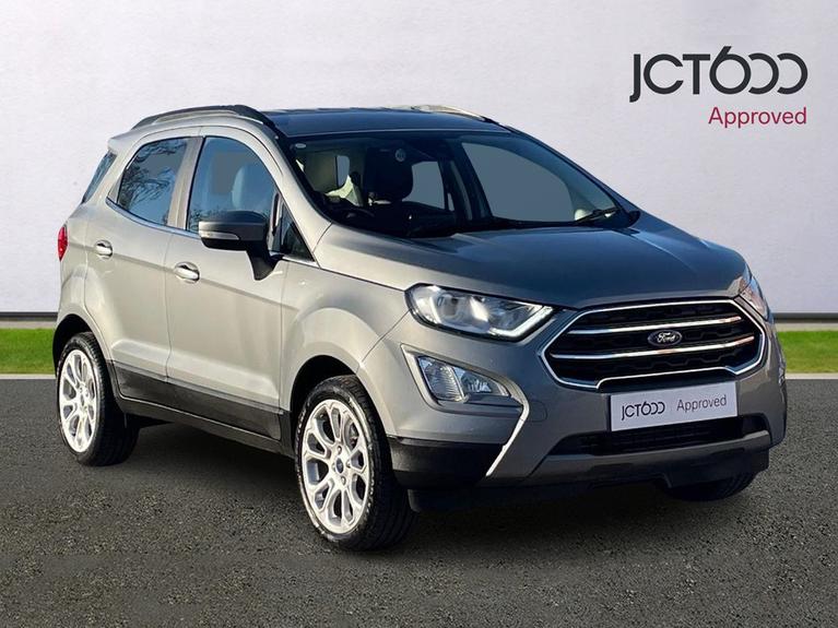 Used 2021 FORD Ecosport 1.0T EcoBoost GPF Titanium SUV 5dr Petrol Manual Euro 6 (s/s) (125 ps) Silver at JCT600