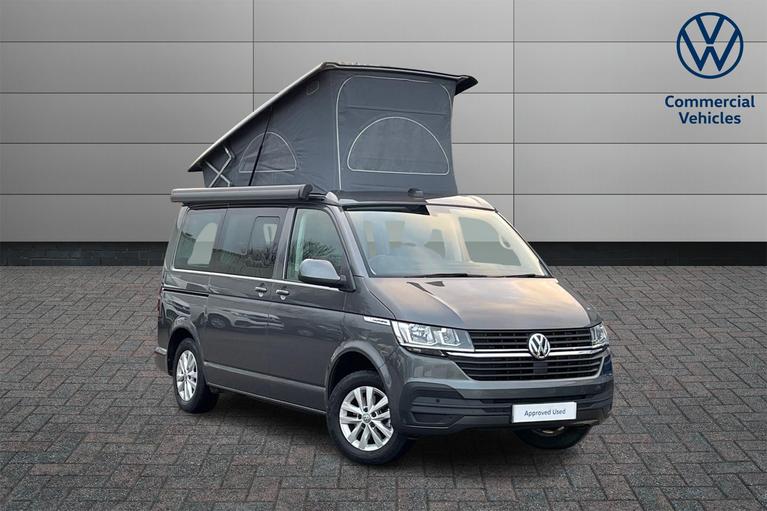 Used 2021 Volkswagen California Coast Camper DSG Euro 6 150ps *OVERNIGHT HEATER*FULL VW SERVICE HISTORY* Indium Grey at JCT600