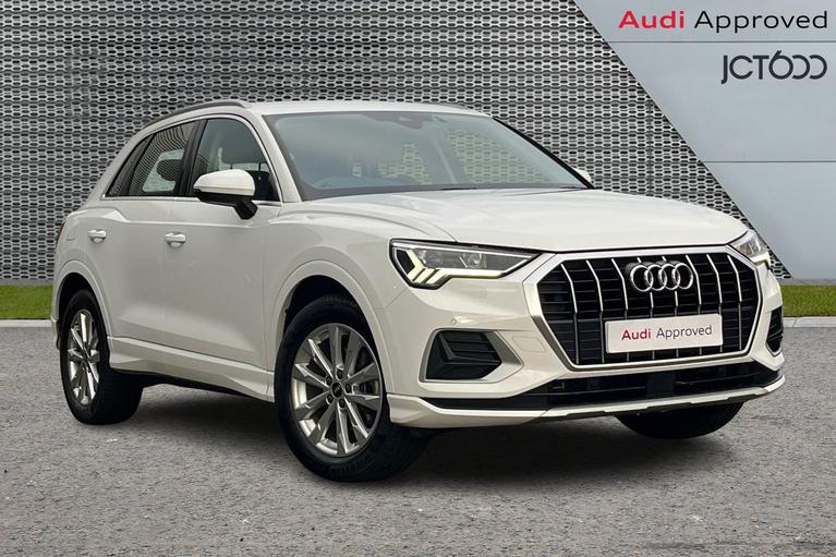 Used 2021 AUDI Q3 1.5 TFSI CoD 35 Sport SUV 5dr Petrol S Tronic Euro 6 (s/s) (150 ps) White at JCT600