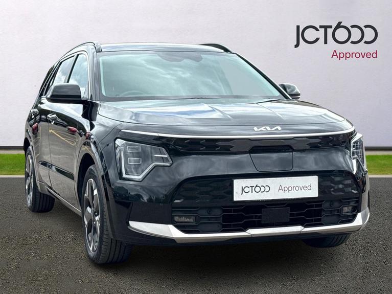 Used 2022 KIA Niro 64.8kWh 3 SUV 5dr Electric Auto (201 bhp) Black at JCT600