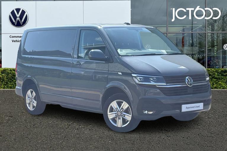 Used 2023 Volkswagen Transporter 2.0 TDI T32 Highline Panel Van 5dr Diesel DSG FWD SWB Euro 6 (s/s) (150 ps) Grey at JCT600