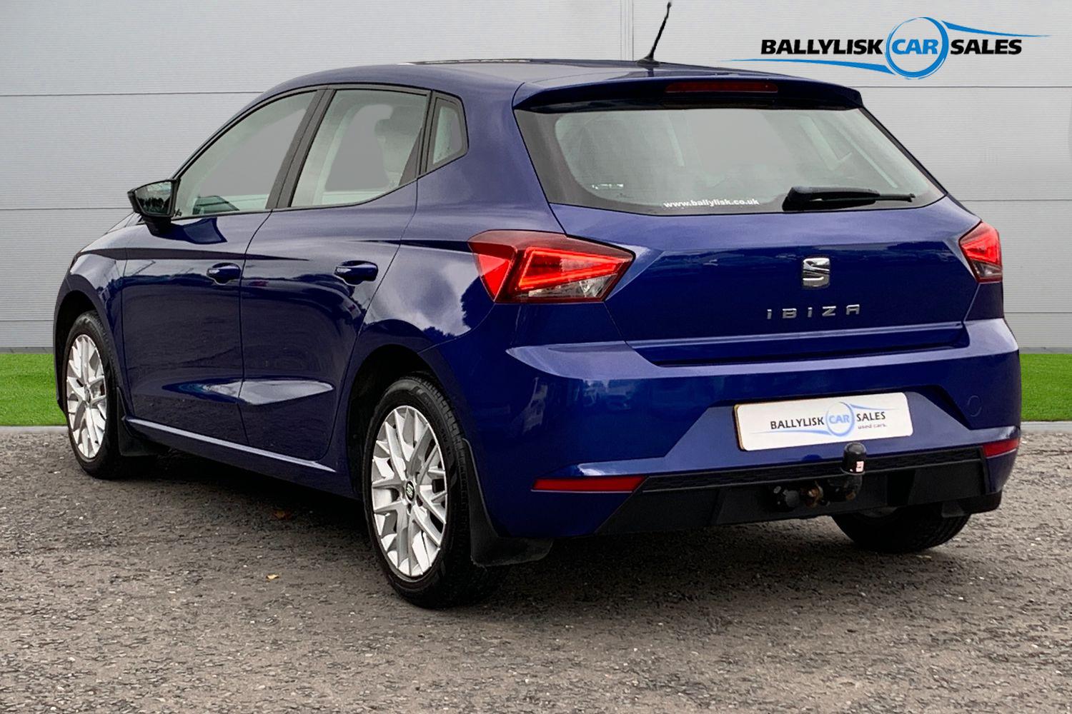 2017 SEAT Ibiza 1.0 TSI SE 95PS in Blue with 79K - vehicle photo 2 for sale on PureCar