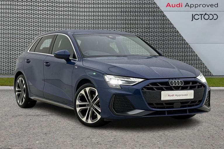 Used 2025 Audi A3 35 TFSI S Line 5dr S Tronic  Blue at JCT600