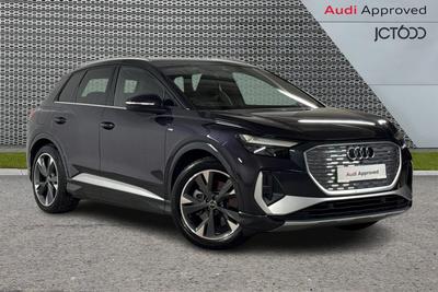 2022 AUDI Q4 E-Tron 40 S line SUV 5dr Electric Auto 82kWh (204 ps) at JCT600