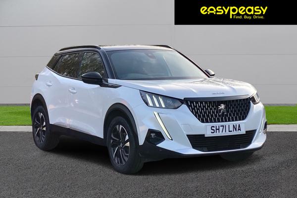 Used 2021 Peugeot 2008 1.2 PureTech 130 GT 5dr EAT8 White at easypeasy