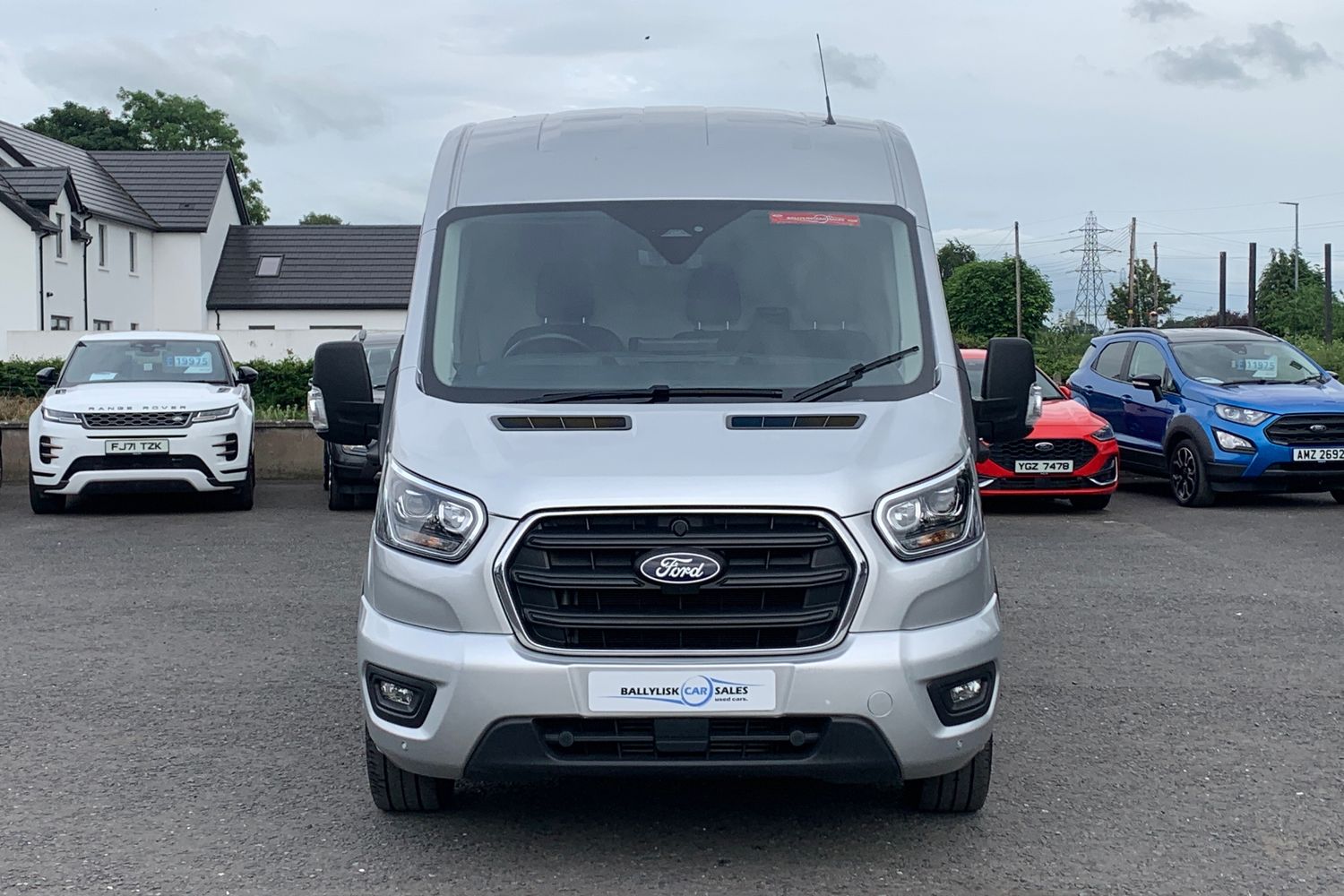2025 Ford Transit 2.0 350 EcoBlue Limited FWD L3 H2 (165 ps) in Silver with 23K - vehicle photo 4 for sale on PureCar