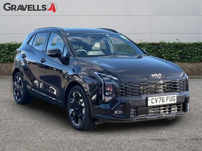 Used 2026 Kia SPORTAGE 1.6 h T-GDi GT-Line SUV 5dr Petrol Hybrid Auto Euro 6 (s/s) (235 bhp) phantom black at Gravells