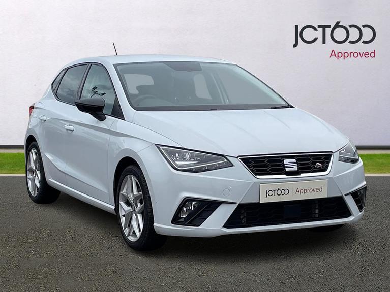 Used 2019 SEAT Ibiza 1.0 TSI FR Hatchback 5dr Petrol DSG Euro 6 (s/s) GPF (115 ps) White at JCT600