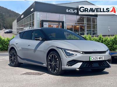 Used 2026 Kia EV6 84kWh GT-Line S Hatchback 5dr Electric Auto AWD (320 bhp) WOLF GREY at Gravells