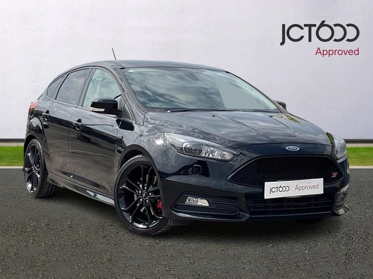 Used 2018 FORD Focus 2.0T EcoBoost ST-3 Hatchback 5dr Petrol Manual Euro 6 (s/s) (250 ps) Black at JCT600