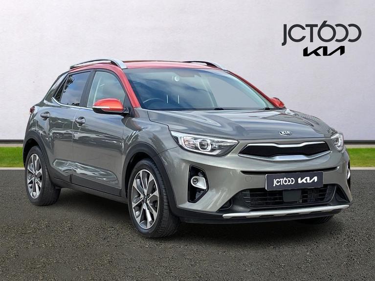 Used 2019 KIA Stonic 1.0 T-GDi 4 SUV 5dr Petrol DCT Euro 6 (s/s) (118 bhp) Grey at JCT600
