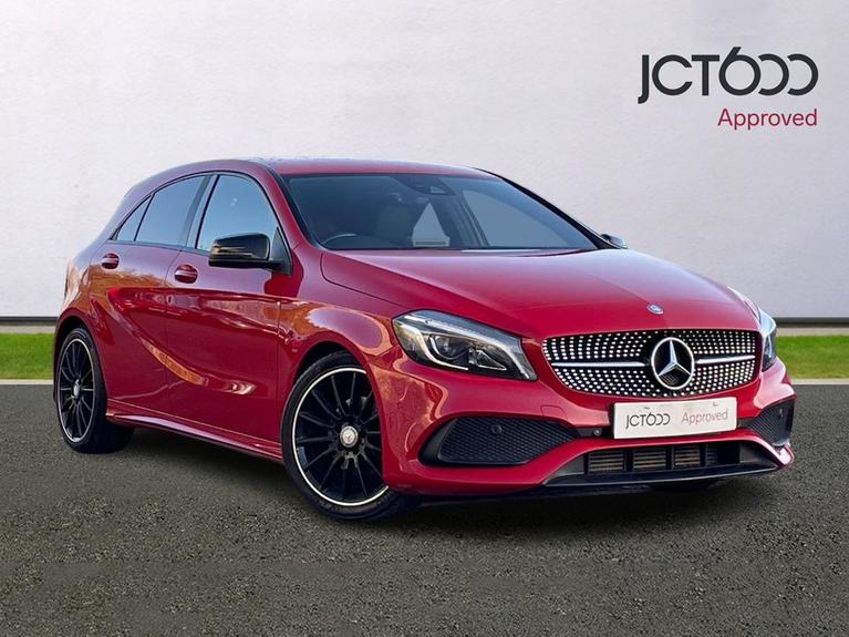 Used 2017 MERCEDES-BENZ A Class A200d AMG Line Premium 5dr Red at JCT600