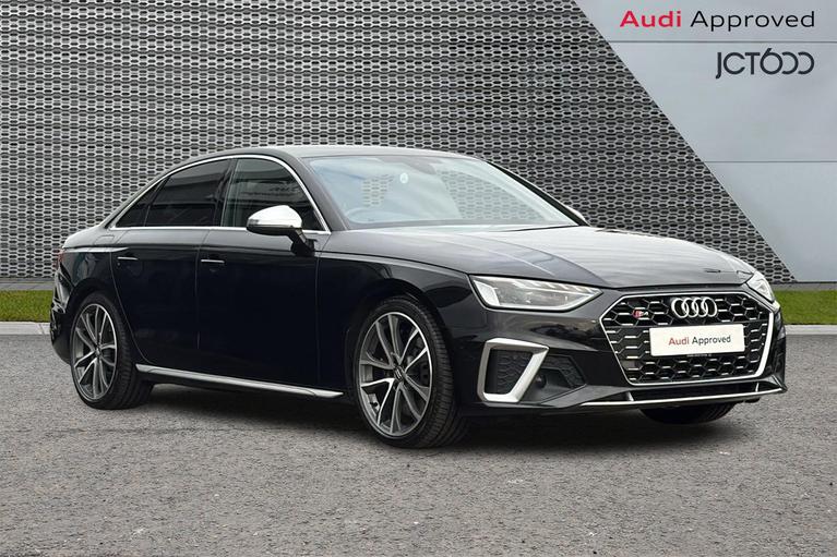 Used 2019 AUDI S4 3.0 TDI V6 Saloon 4dr Diesel Tiptronic quattro Euro 6 (s/s) (347 ps) Black at JCT600