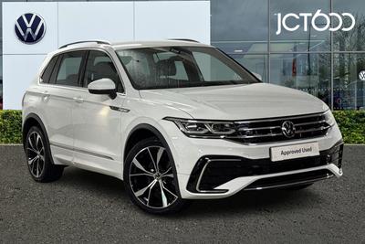 2022 VOLKSWAGEN Tiguan R-Line 2.0 TDI 150PS 7-Speed DSG 5 Door at JCT600