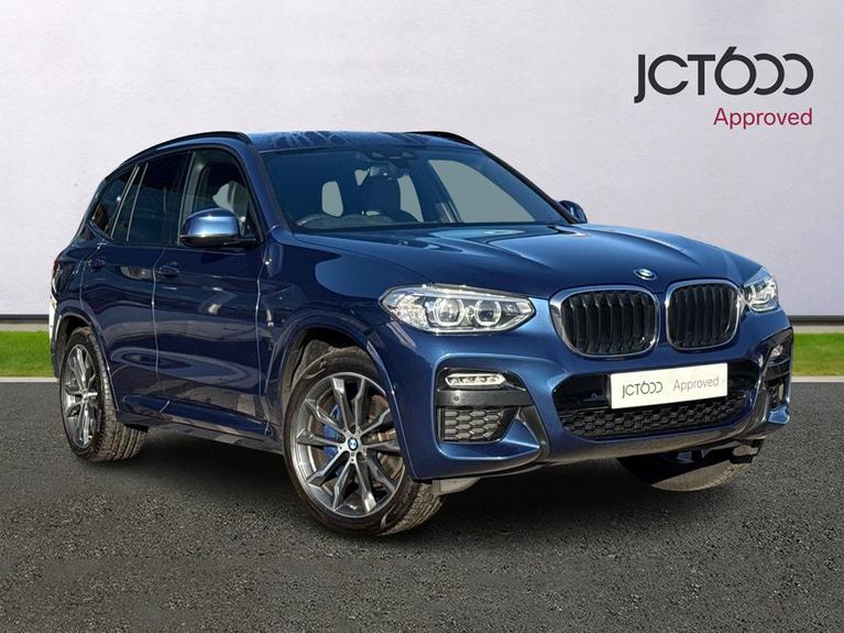 Used 2019 BMW X3 2.0 20d M Sport SUV 5dr Diesel Auto xDrive Euro 6 (s/s) (190 ps) Blue at JCT600