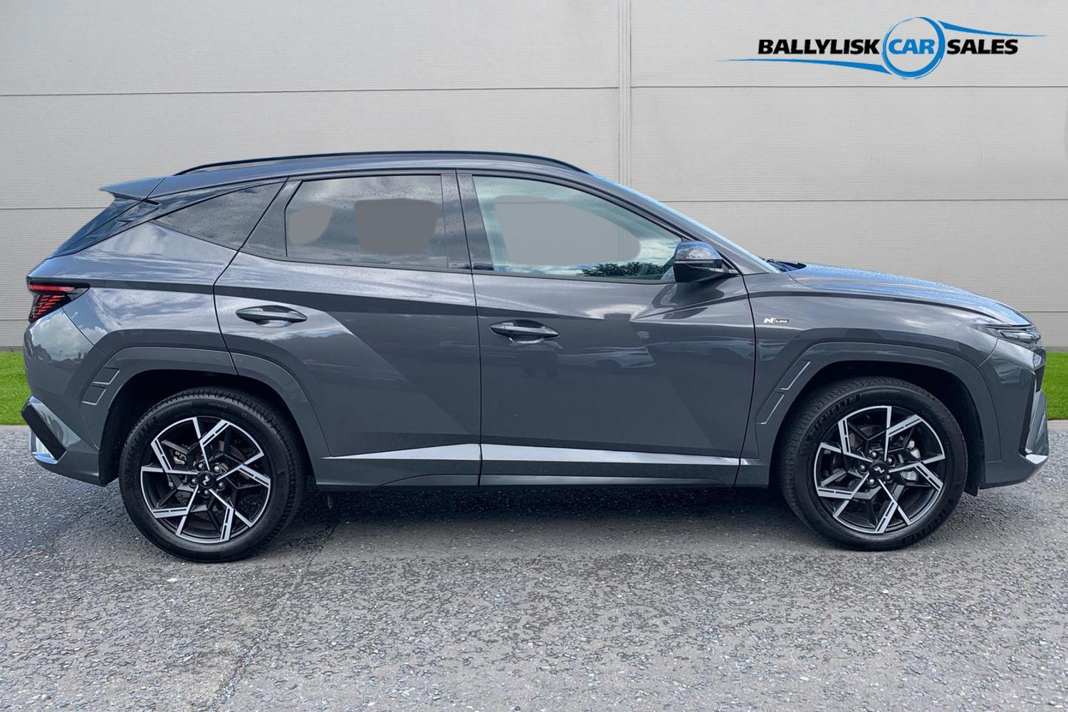 2026 Hyundai TUCSON 1.6T FHEV 239PS N Line in Ecotronic Grey with 4K - vehicle photo 3 for sale on PureCar