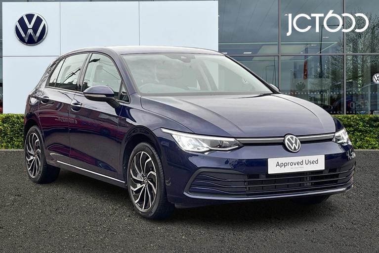 Used 2022 VOLKSWAGEN Golf 1.5 TSI Life 5dr Blue at JCT600