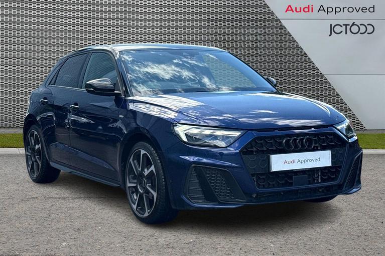 Used 2025 AUDI A1 Sportback Black Edition 25 TFSI 95 PS S tronic Navarra Blue at JCT600