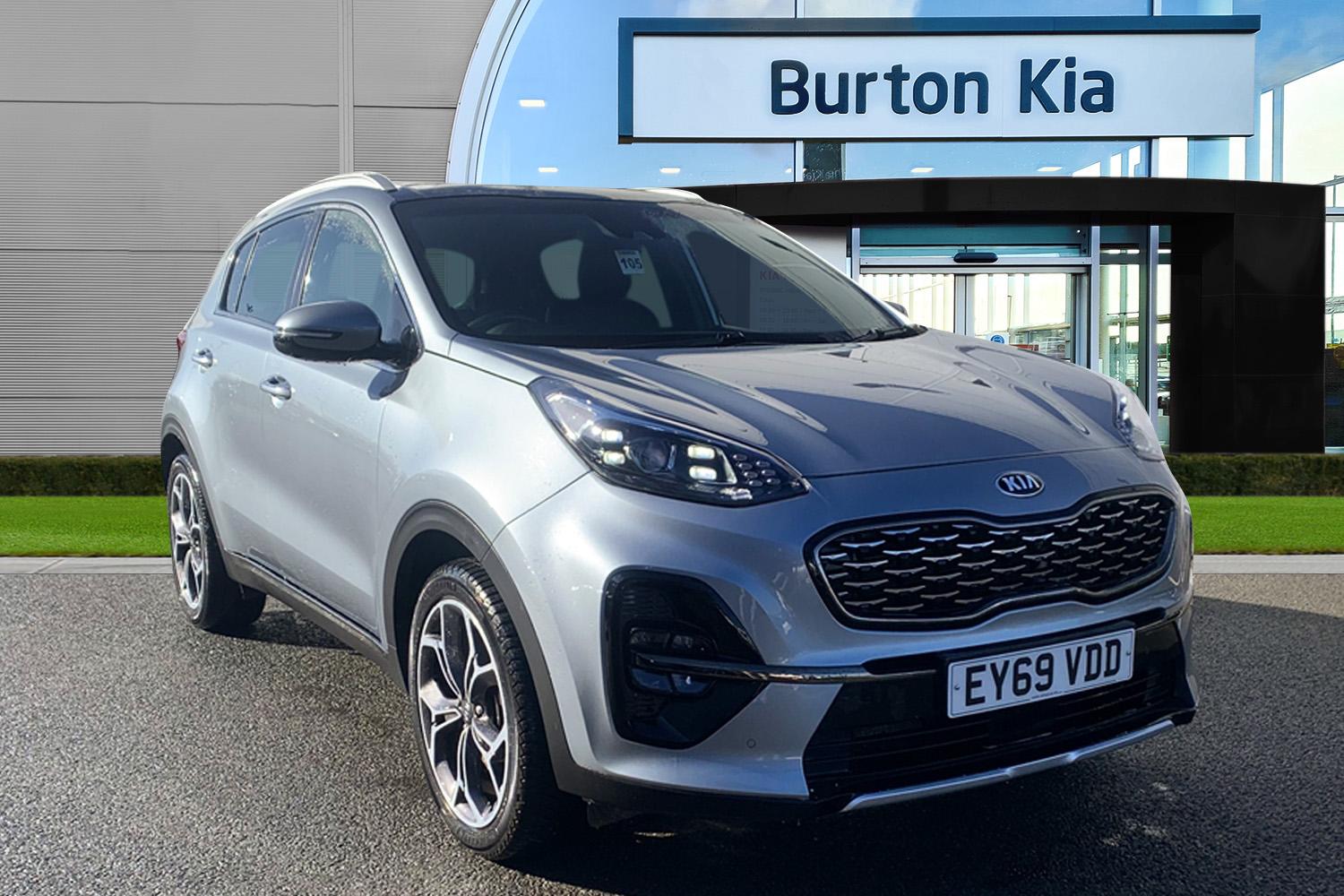 Kia Sportage 1.6 CRDi 48V GT LINE S in Lunar Silver 19 000