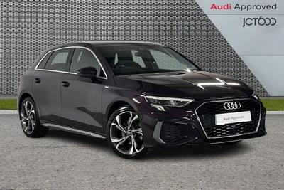 2024 AUDI A3 Sportback S line 30 TFSI 110 PS S tronic 5 Door at JCT600