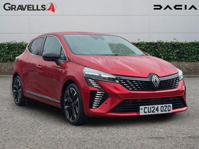Used 2024 Renault CLIO 1.0 TCe techno Hatchback 5dr Petrol Manual Euro 6 (s/s) (90 ps) Red at Gravells